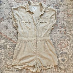 Abercrombie Linen Romper